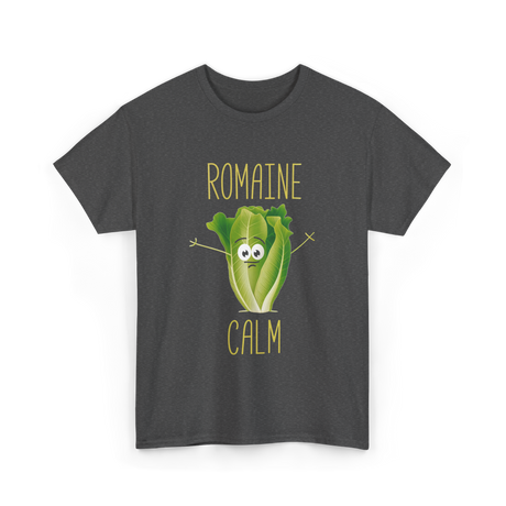 Romaine Calm Salad Gardening T-Shirt - Dark Heather