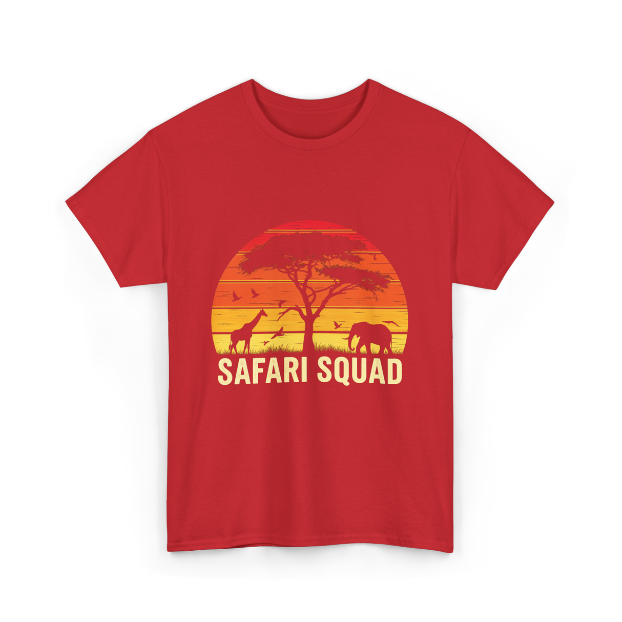 Safari Squad Adventure T-Shirt - Red