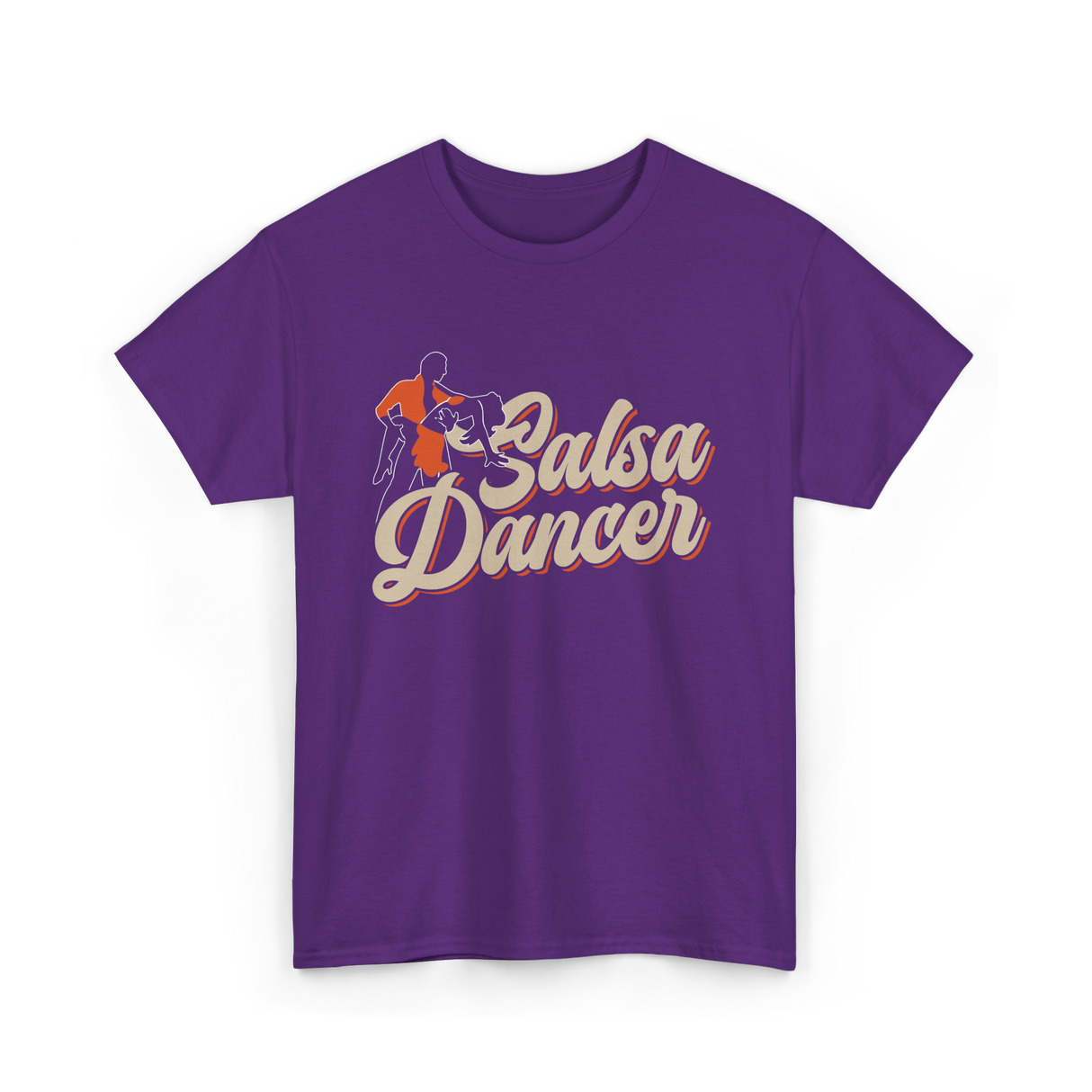 Salsa Dancer Latin Dance T-Shirt - Purple