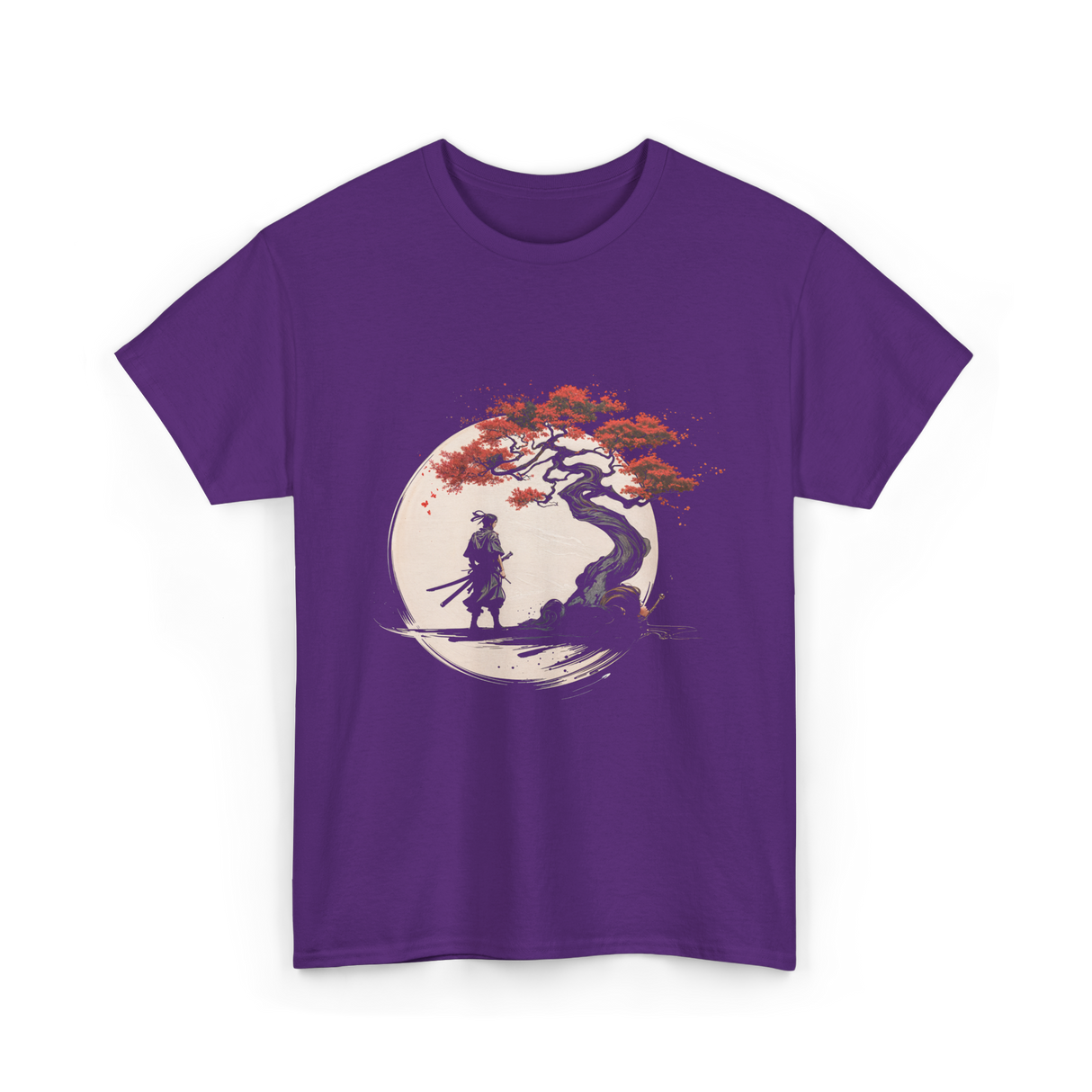 Samurai Aikido T-Shirt - Purple