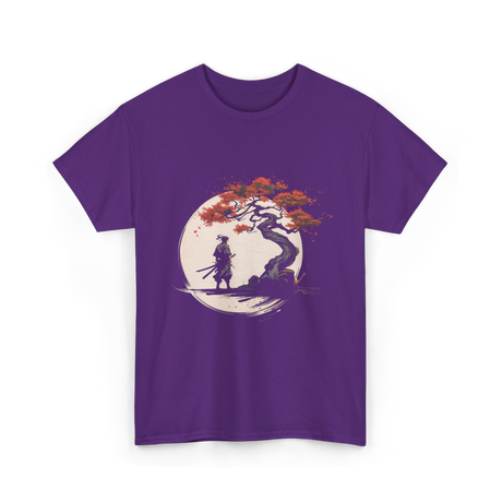 Samurai Aikido T-Shirt - Purple