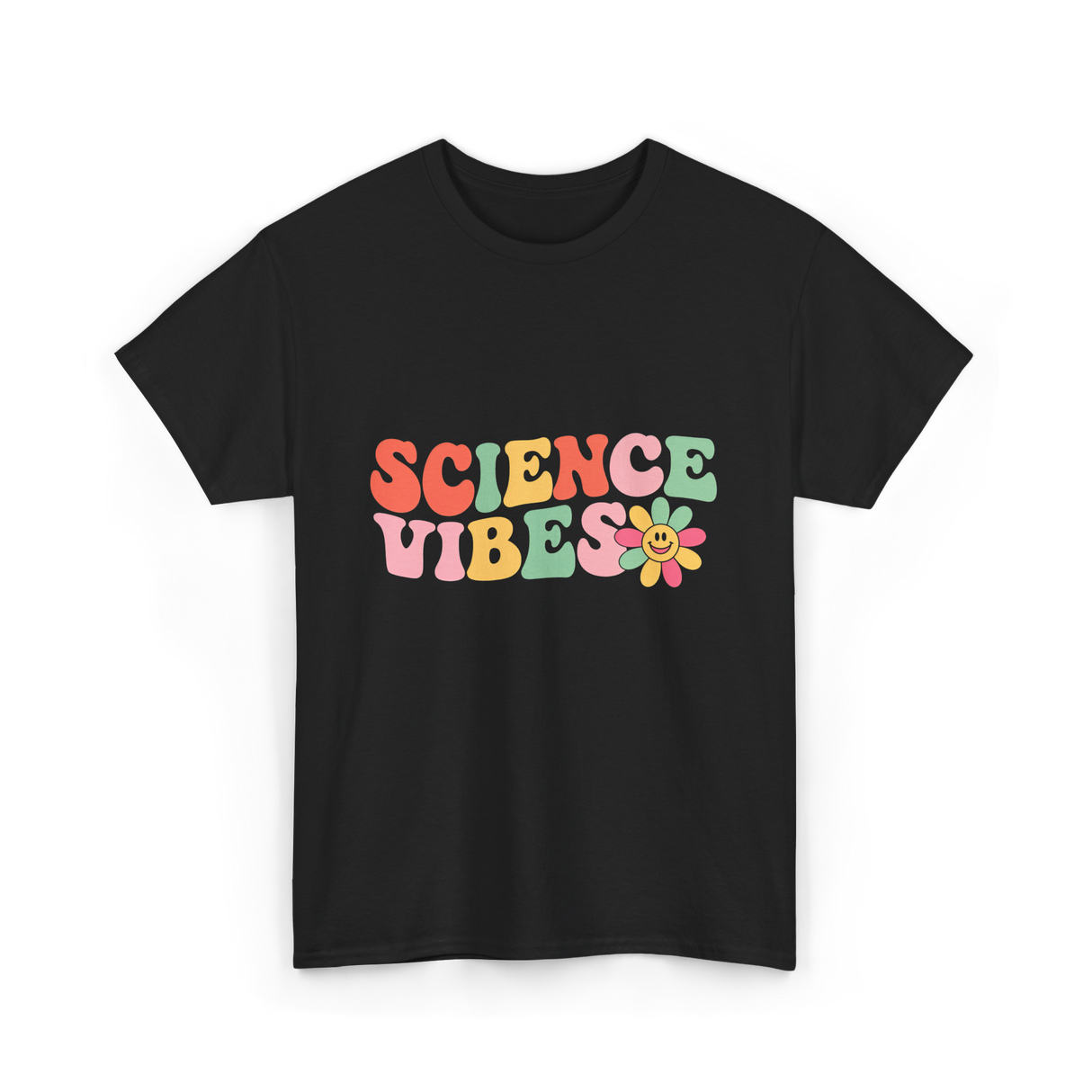 Science Vibes Science T-Shirt - Black