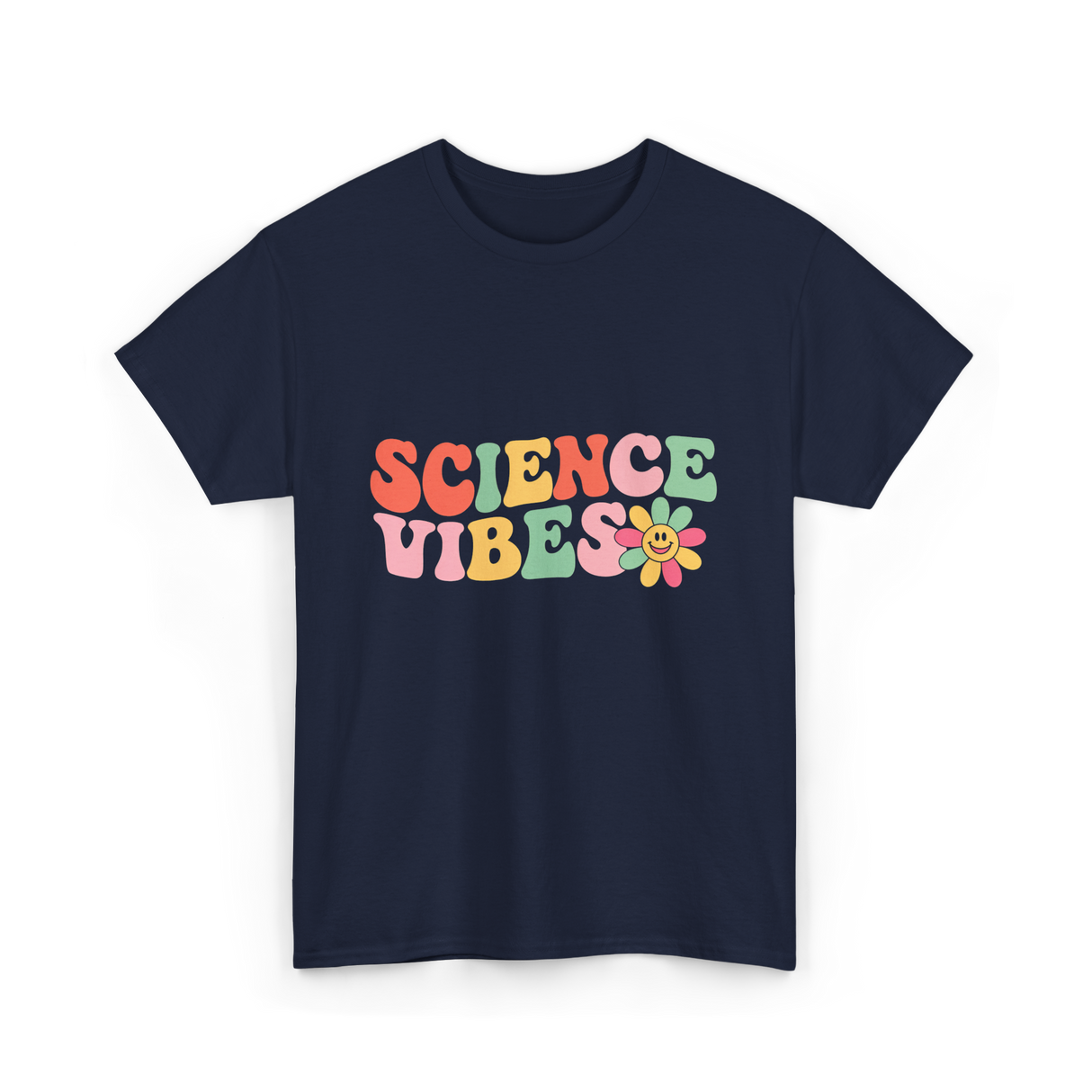 Science Vibes Science T-Shirt - Navy