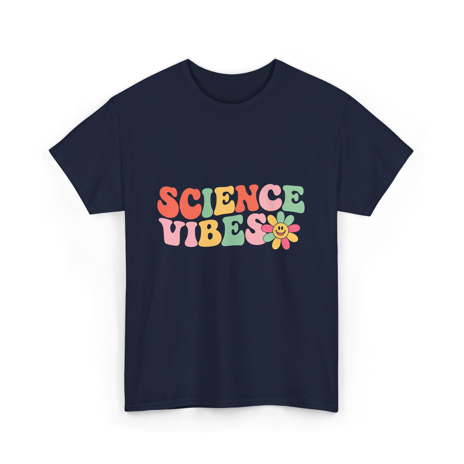 Science Vibes Science T-Shirt - Navy