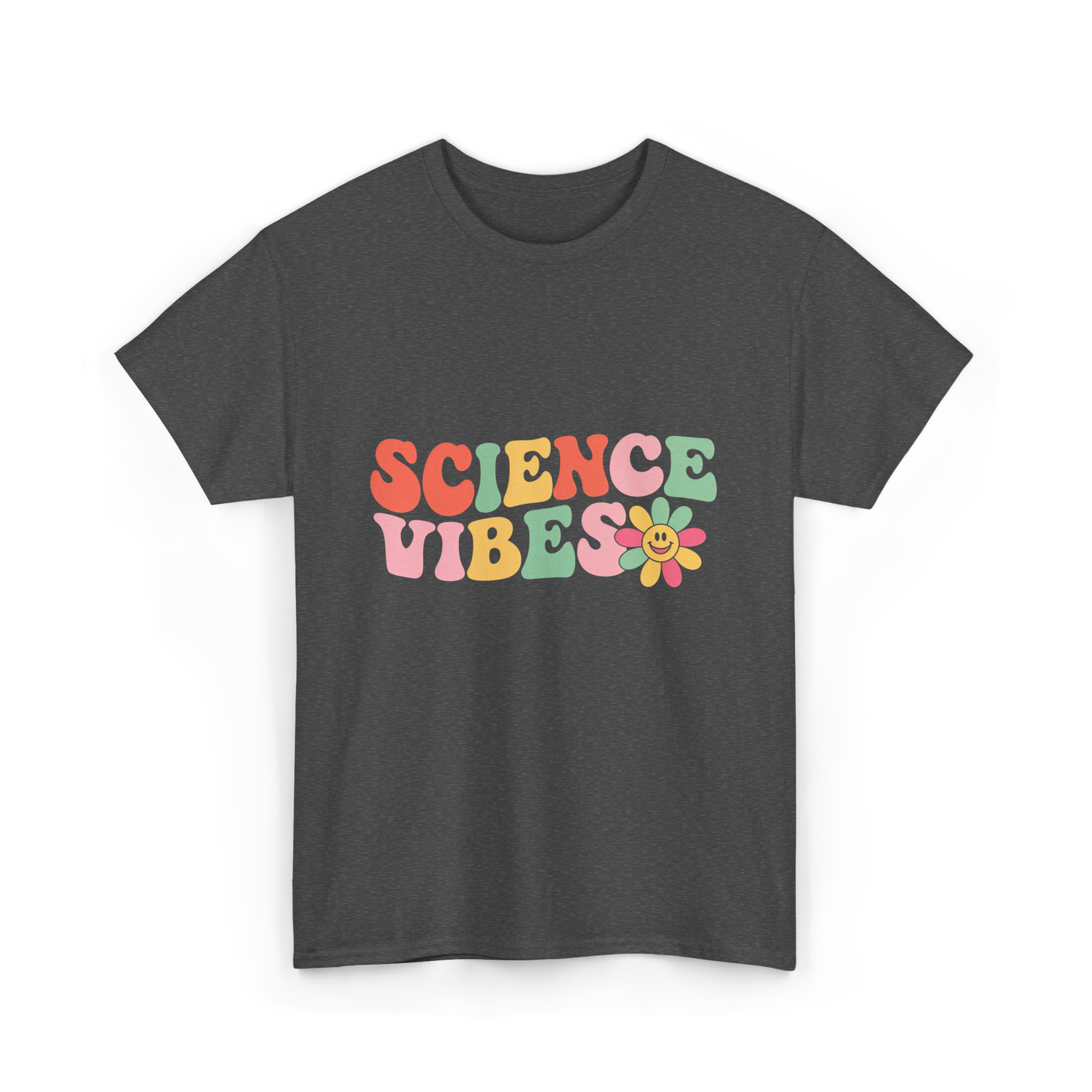 Science Vibes Science T-Shirt - Dark Heather