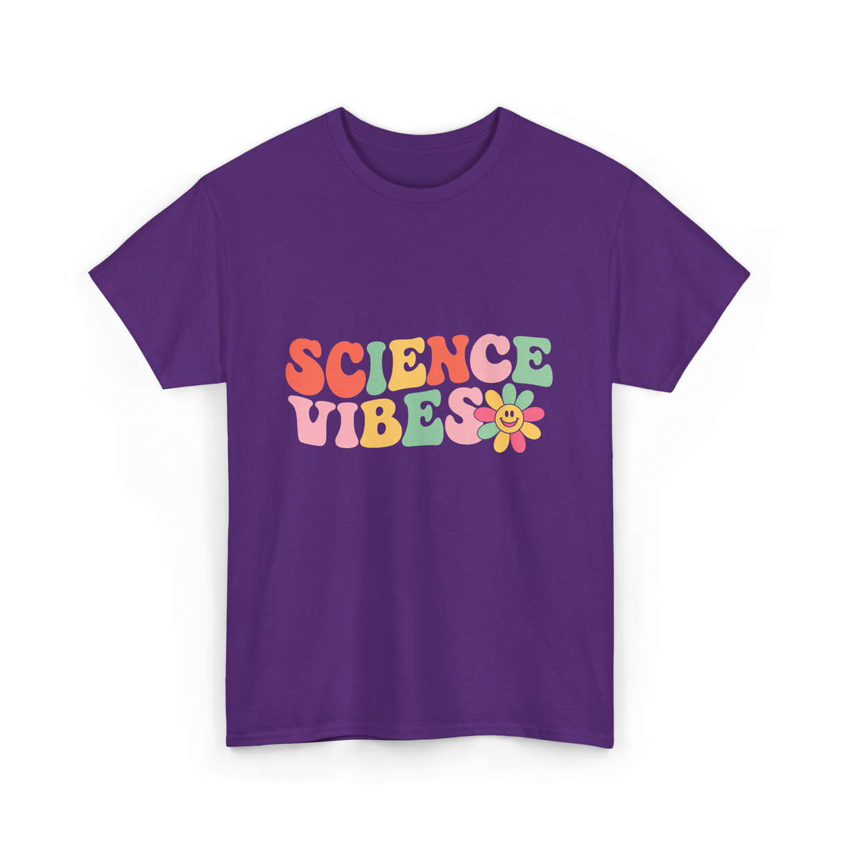 Science Vibes Science T-Shirt - Purple