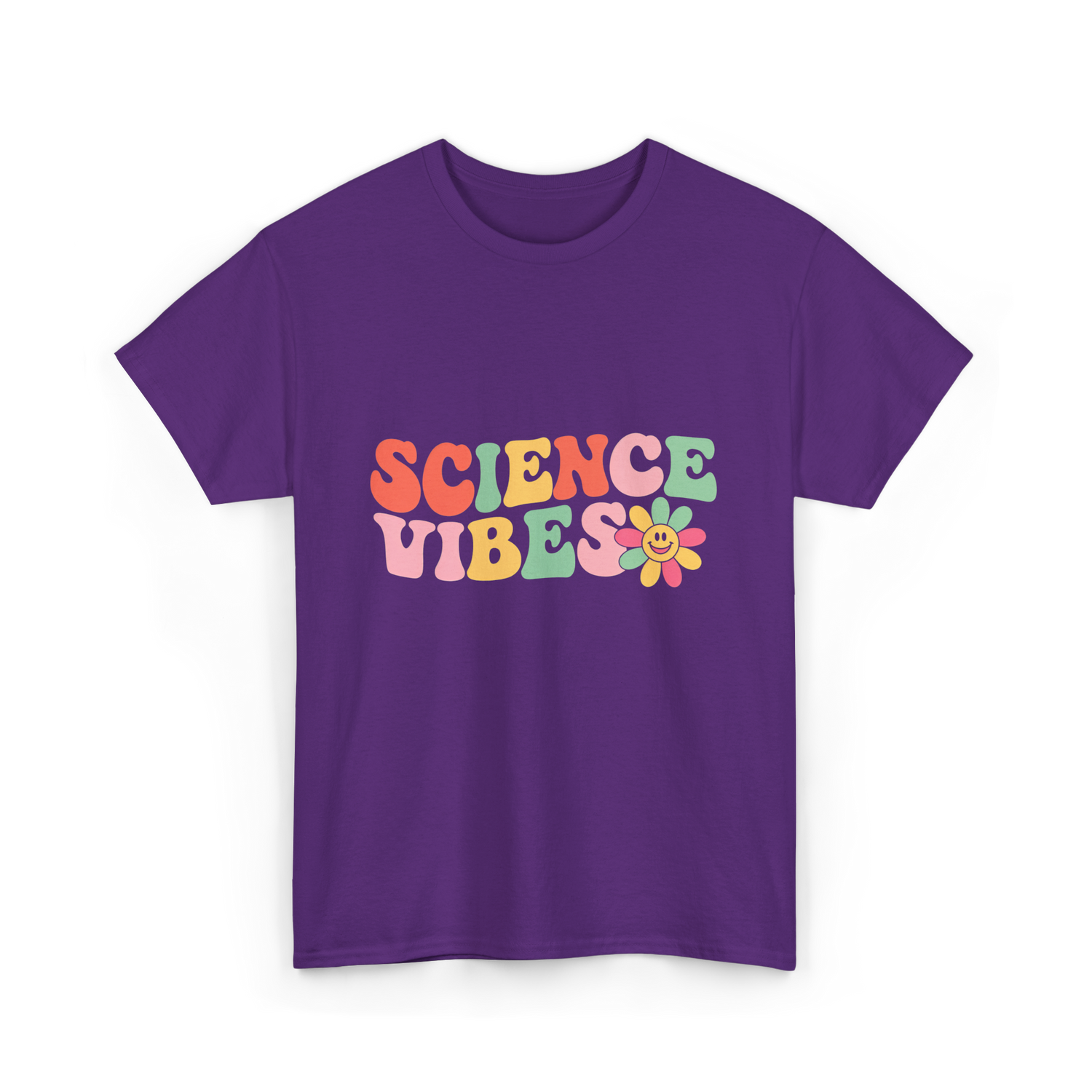 Science Vibes Science T-Shirt - Purple