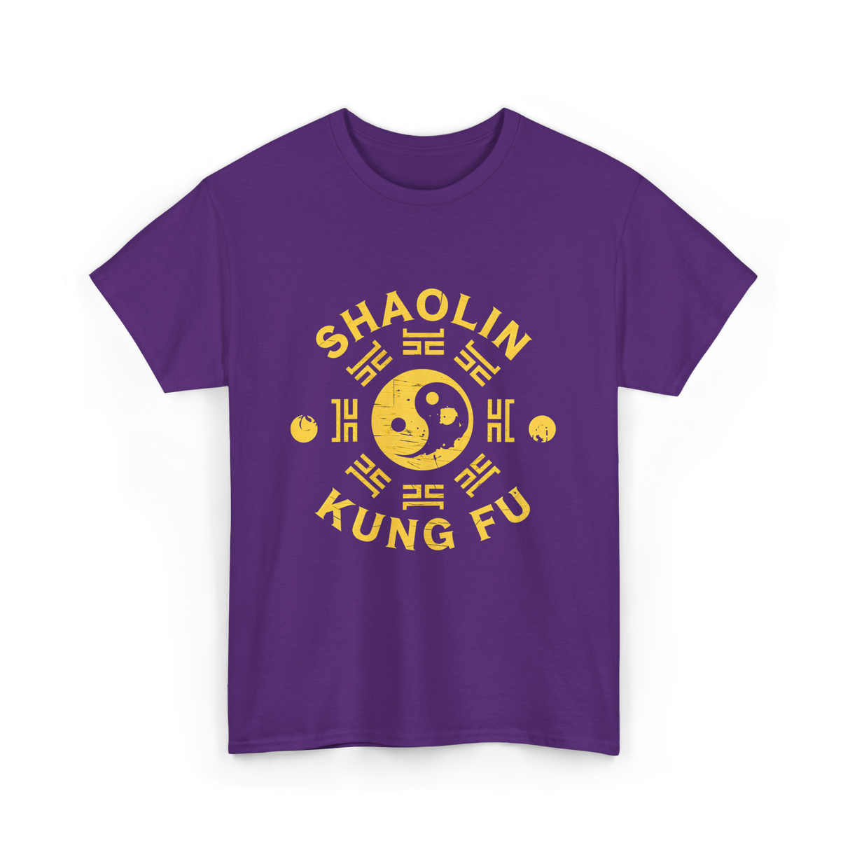 Shaolin Kung Fu Martial Arts T-Shirt - Purple