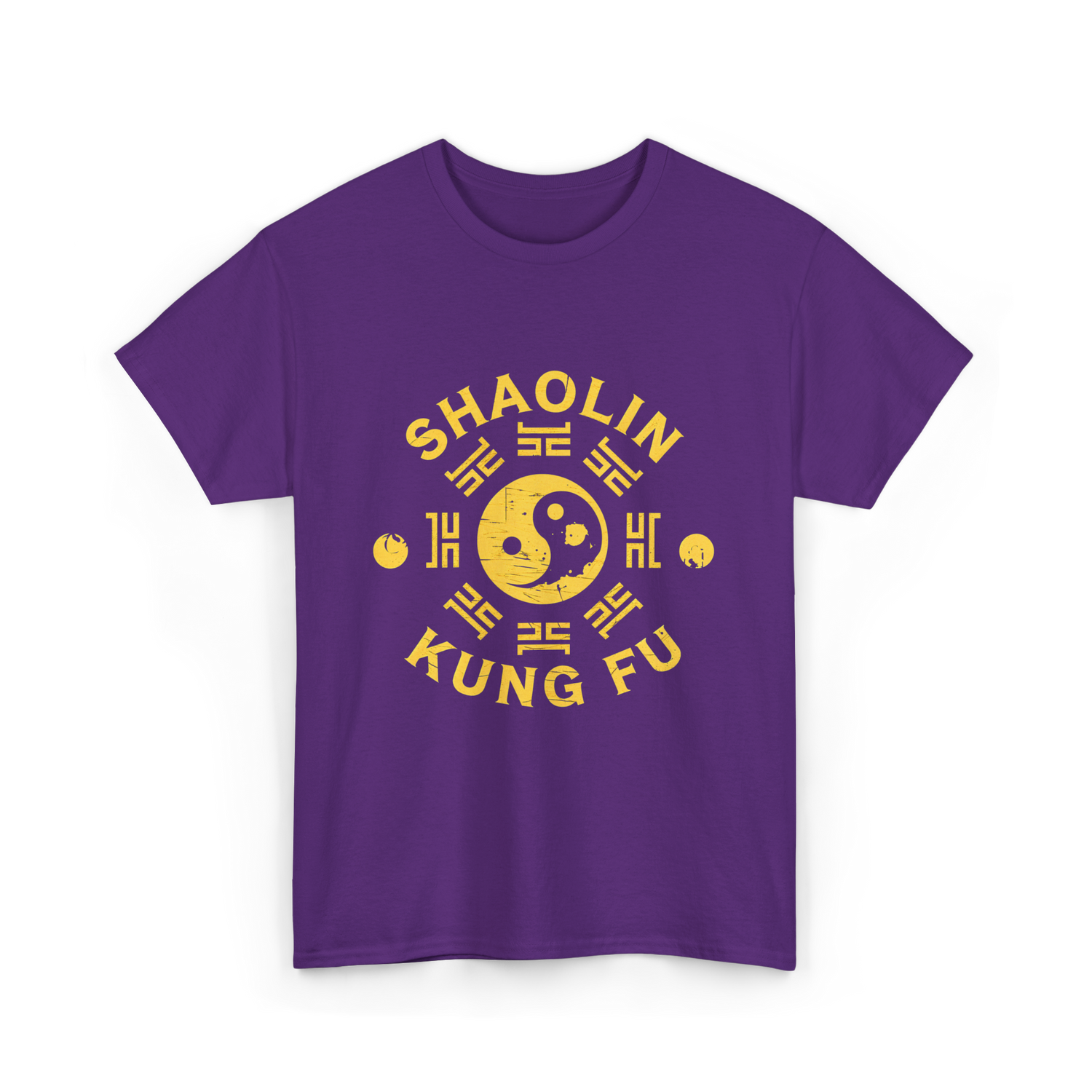 Shaolin Kung Fu Martial Arts T-Shirt - Purple