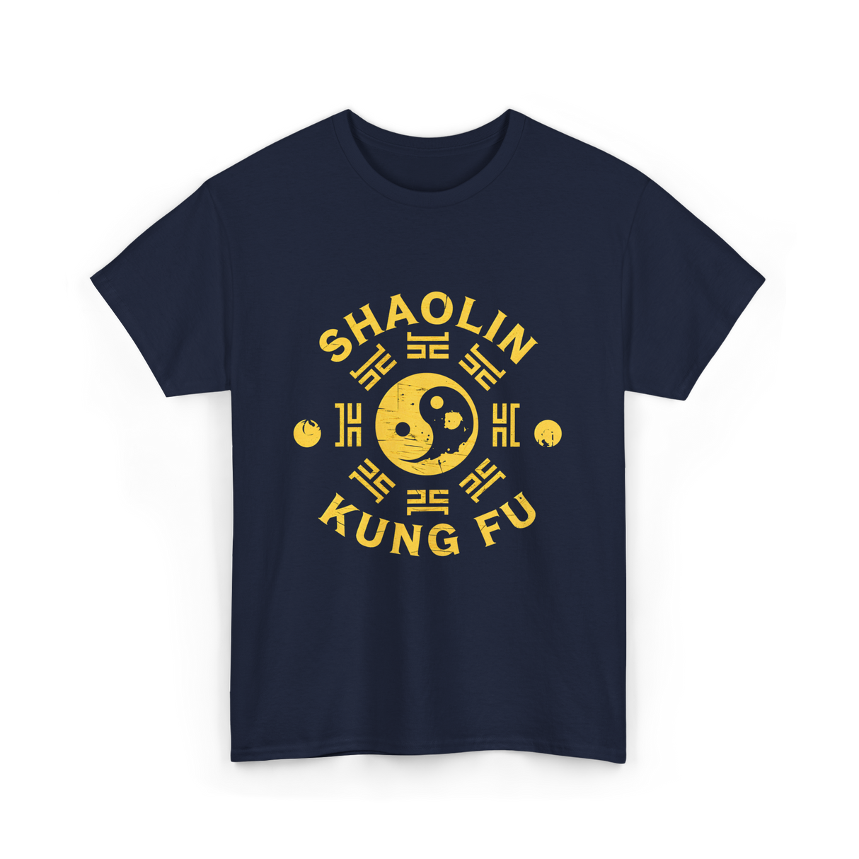 Shaolin Kung Fu Martial Arts T-Shirt - Navy