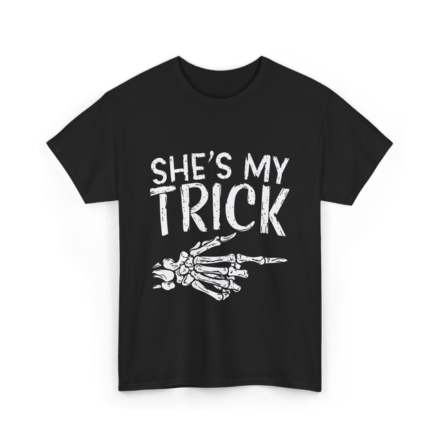 She's My Trick Skeleton T-Shirt - Black