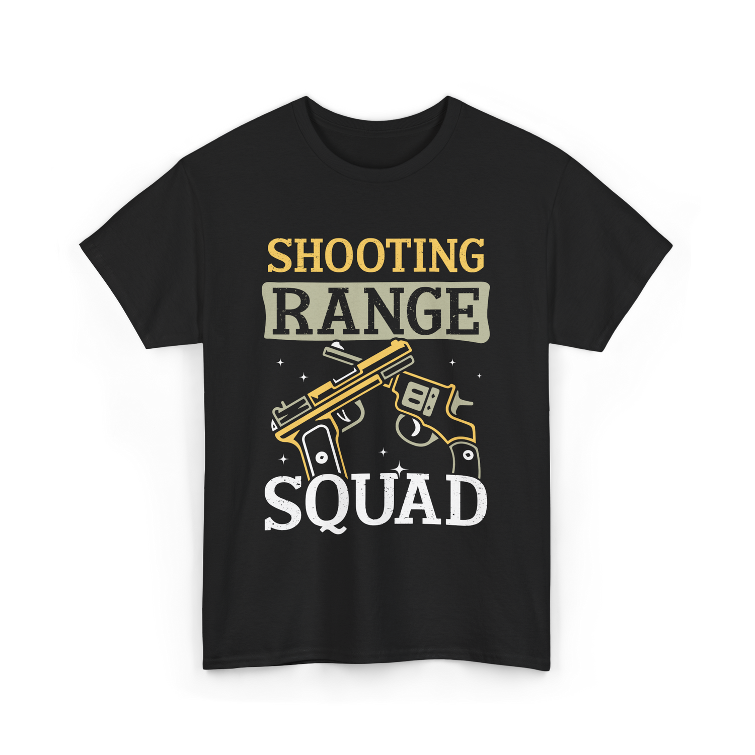 Shooting Range Squad Shooting T-Shirt - Black