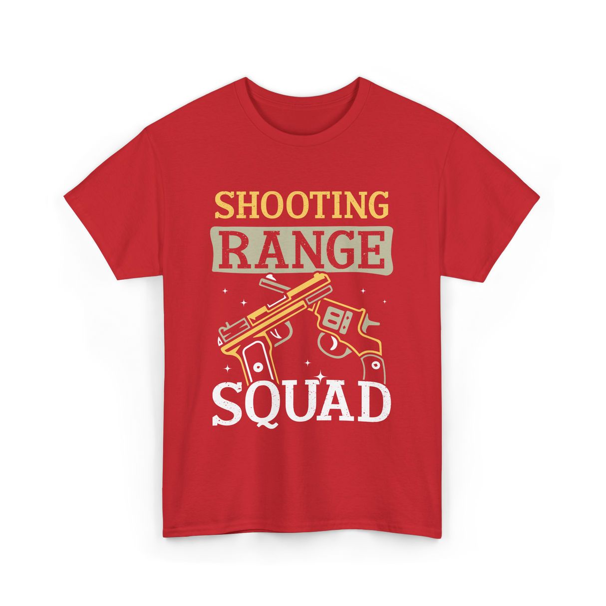 Shooting Range Squad Shooting T-Shirt - Red