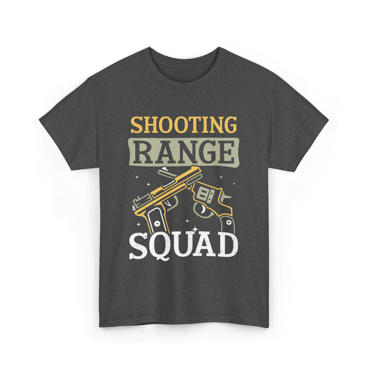 Shooting Range Squad Shooting T-Shirt - Dark Heather