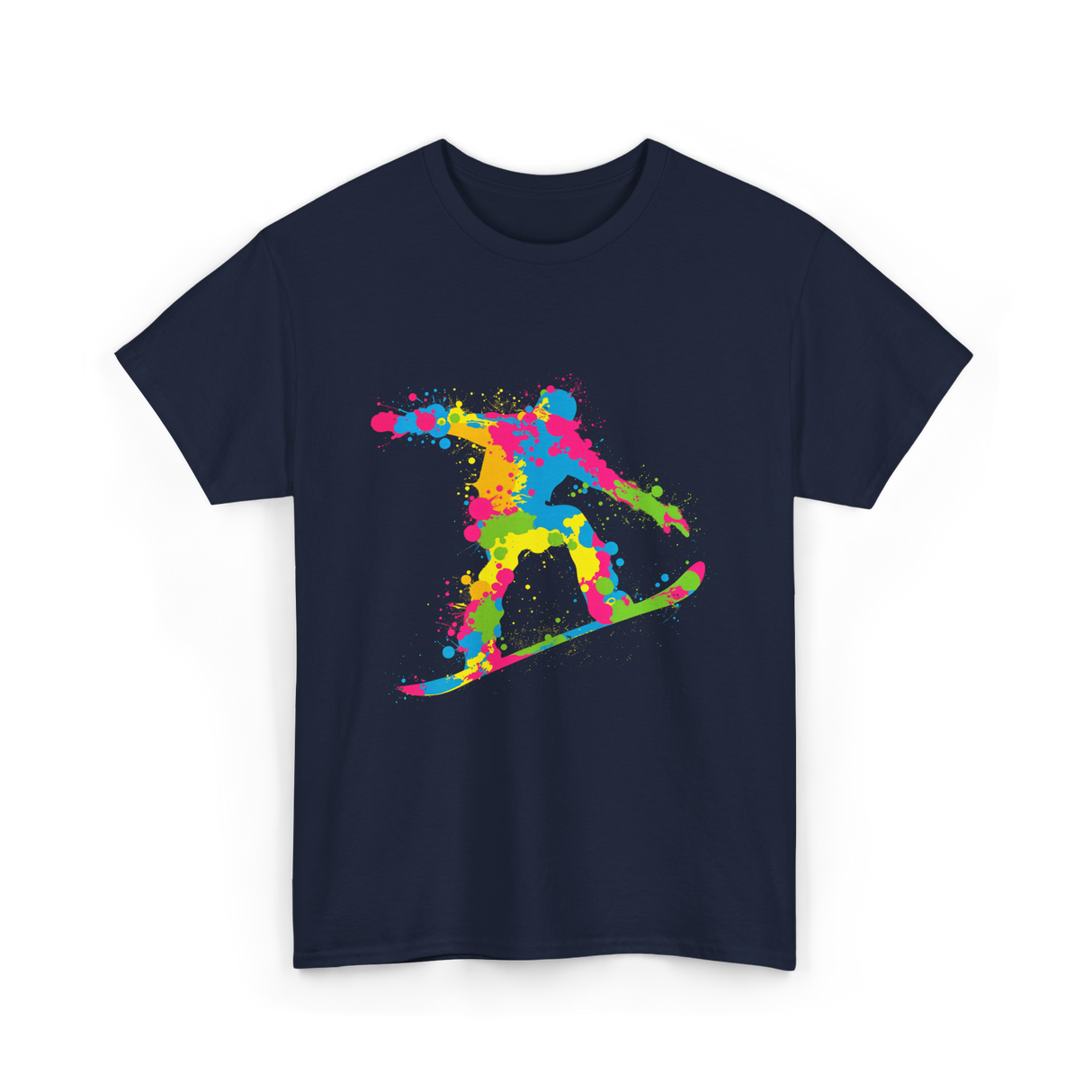 Snowboarder Snowboarding Boys Kids T-Shirt - Navy