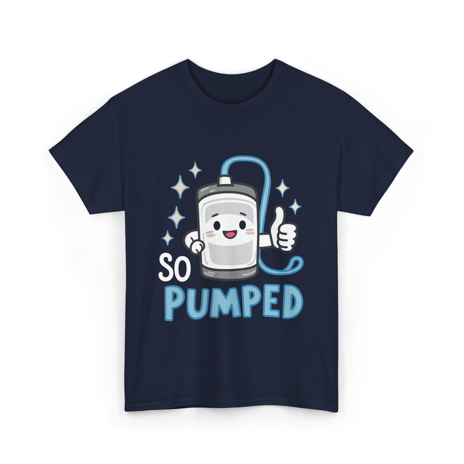 So Pumped Insulin Pump Diabetes T-Shirt - Navy