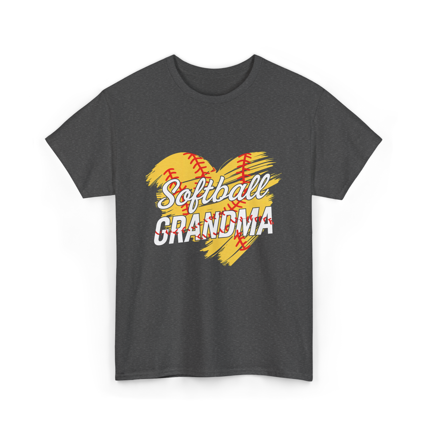 Softball Grandma Softball T-Shirt - Dark Heather