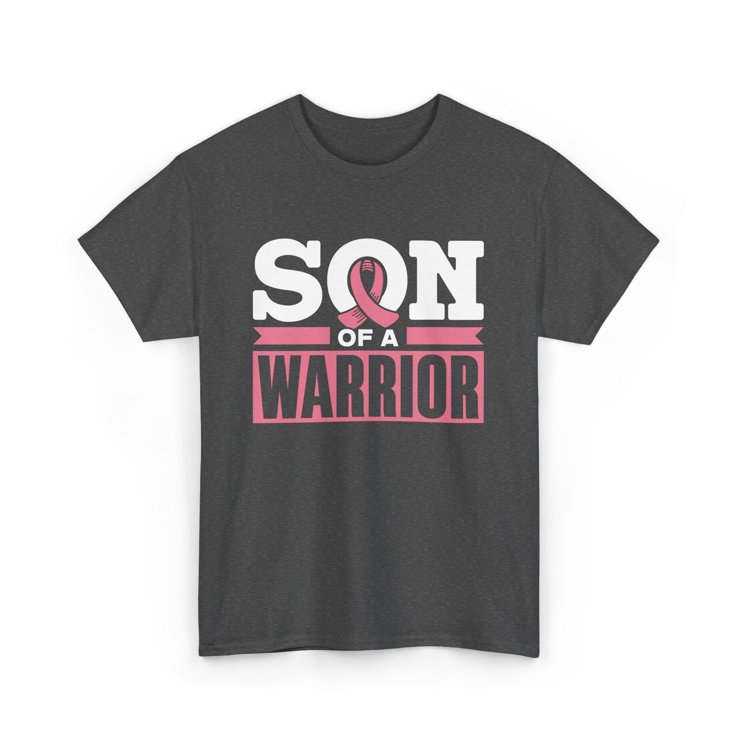 Son of a Warrior Awareness T-Shirt - Dark Heather