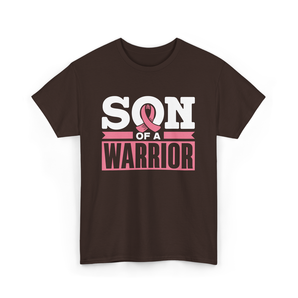 Son of a Warrior Awareness T-Shirt - Dark Chocolate