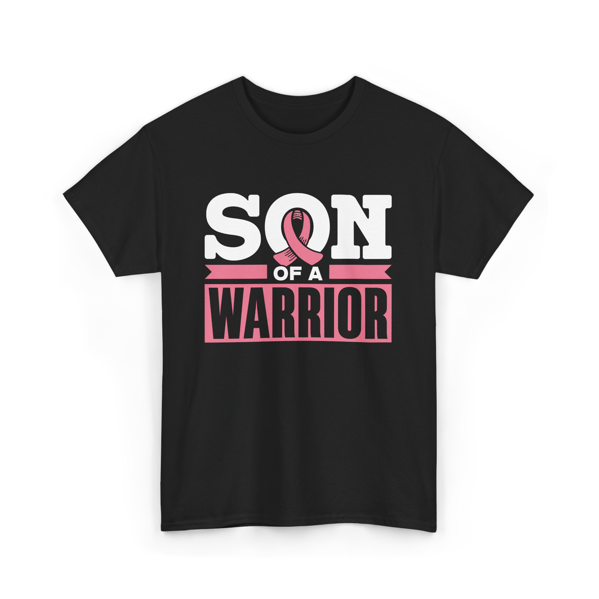 Son of a Warrior Awareness T-Shirt - Black