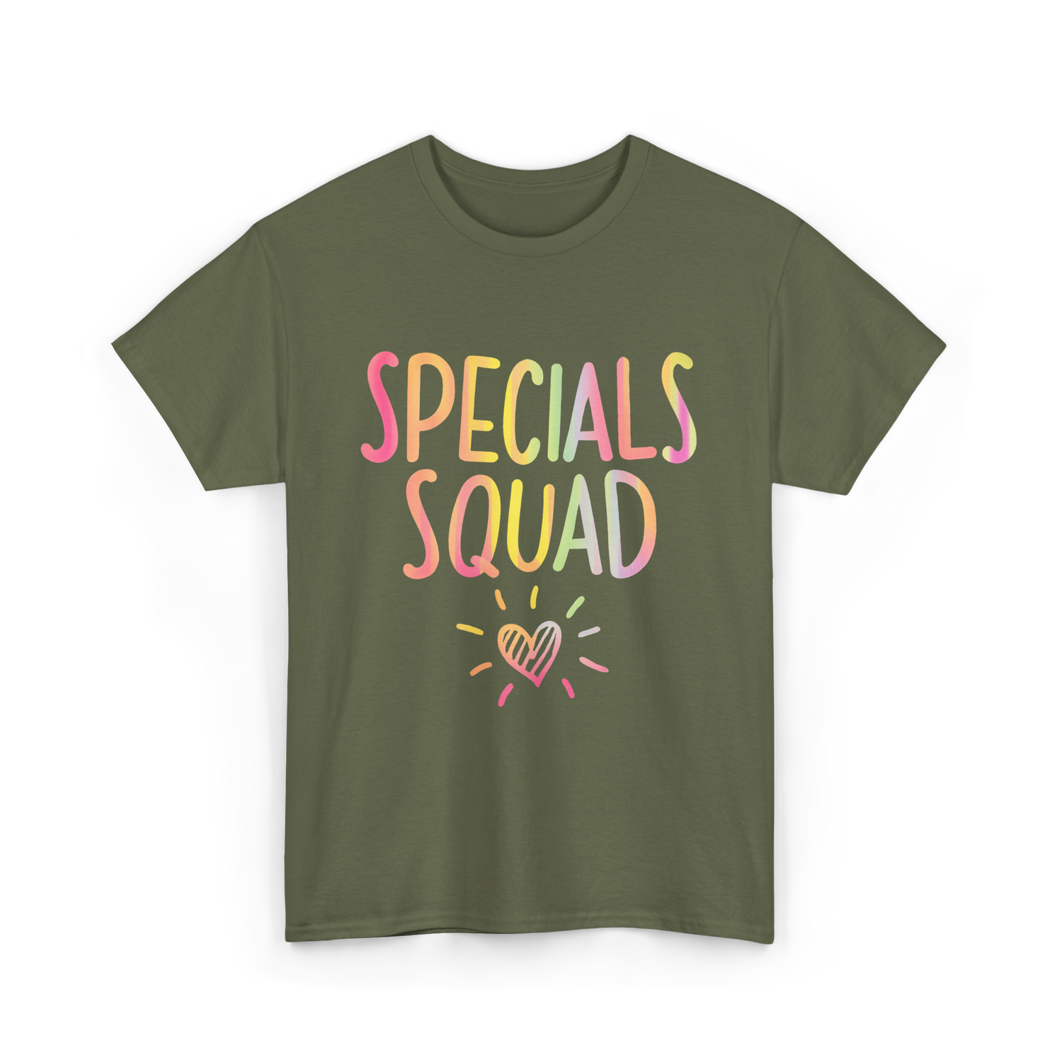 Specials Squad Team T-Shirt - Military Green