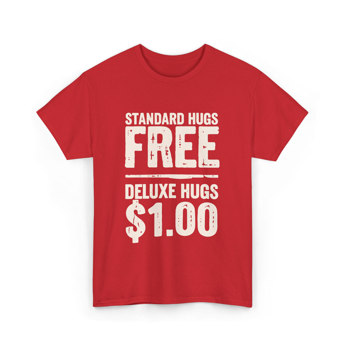 Standard Hugs T-Shirt - Red