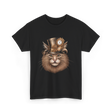 Steampunk Cat Steampunk Art Cat T-Shirt - Black