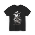 Steampunk Penguin Penguin Lover T-Shirt - Black