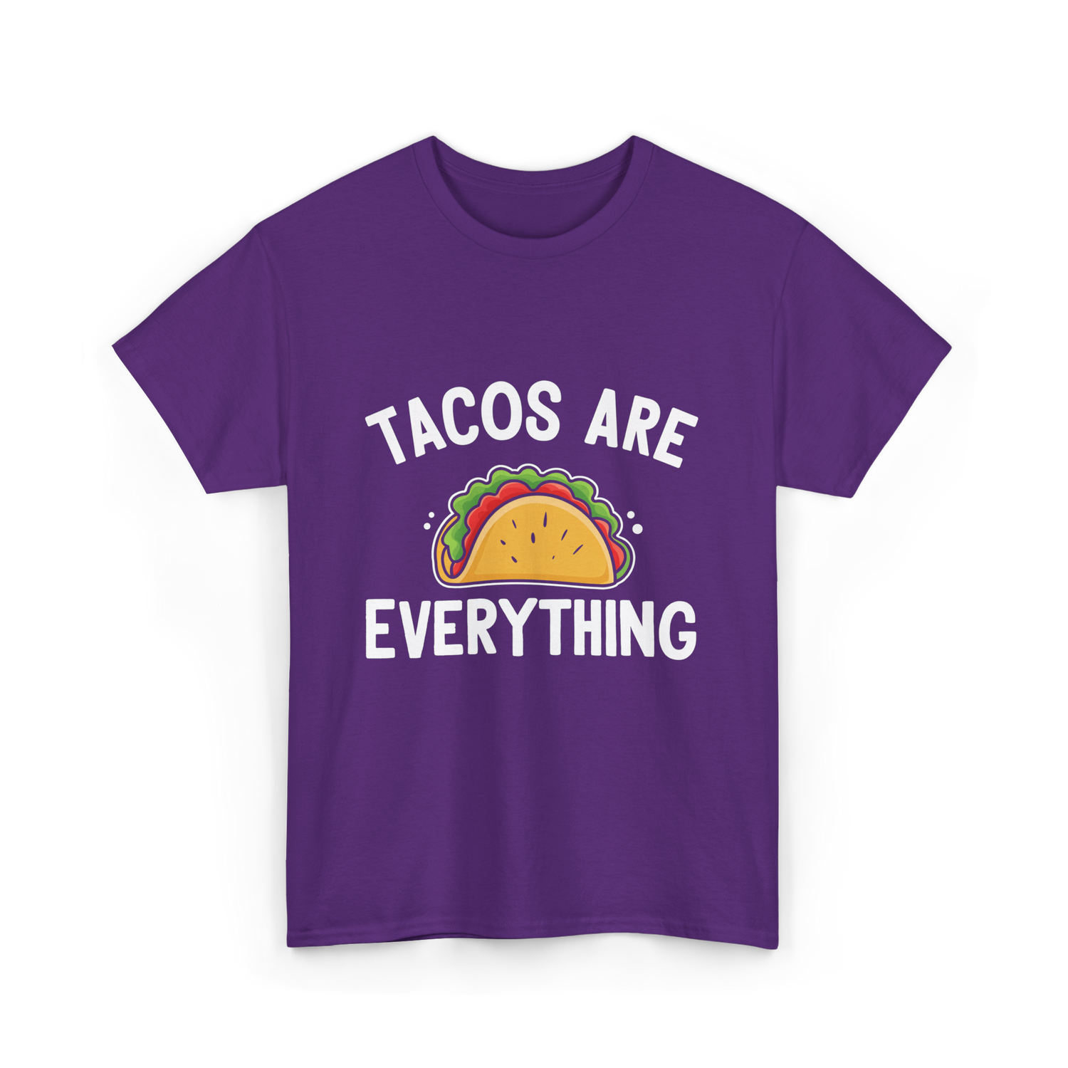 Tacos Are Everything Taco T-Shirt - Purple