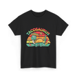 Tacosaurus Taco Dinosaur T-Shirt - Black