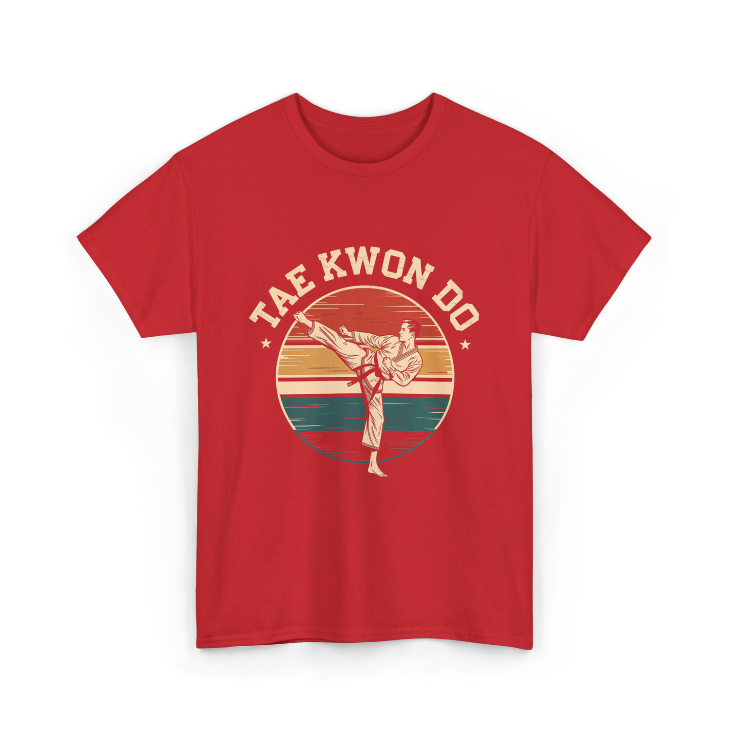 Tae Kwon Do Martial Arts T-Shirt - Red