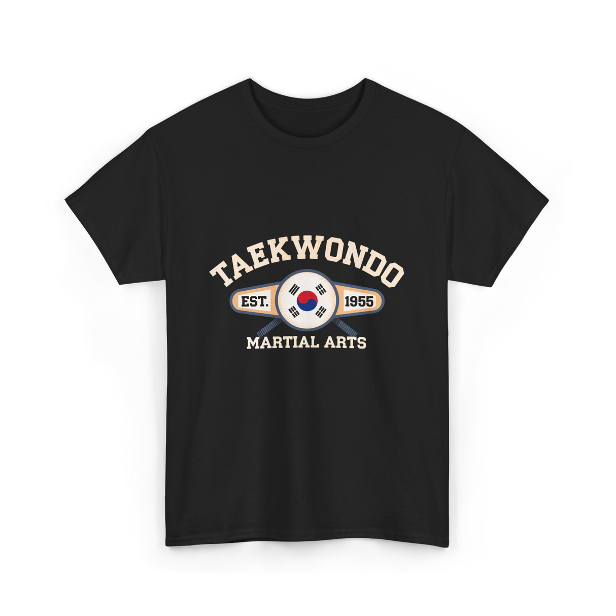 Taekwondo Established Martial Arts T-Shirt - Black