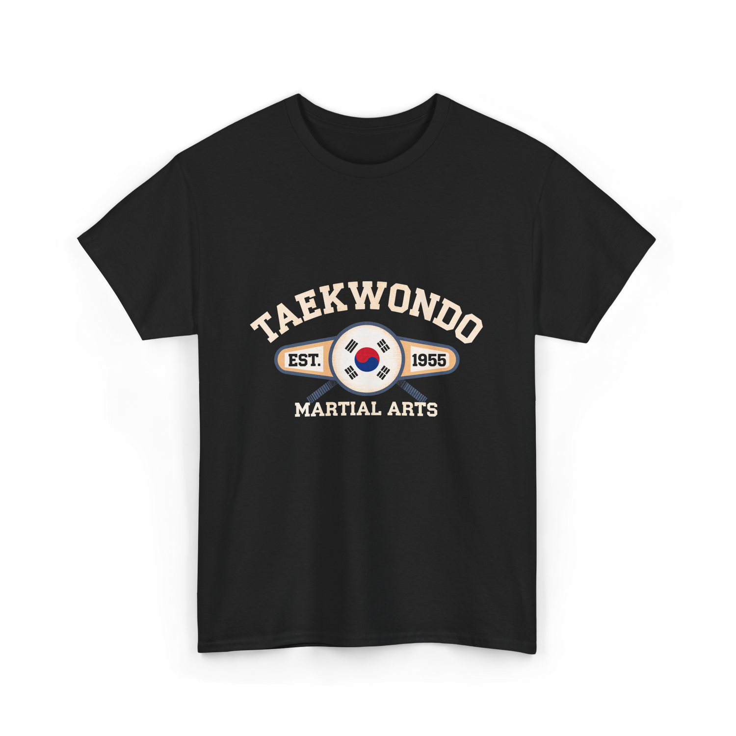 Taekwondo Established Martial Arts T-Shirt - Black