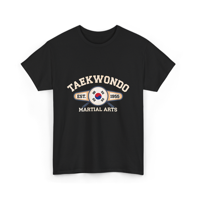 Taekwondo Established Martial Arts T-Shirt - Black