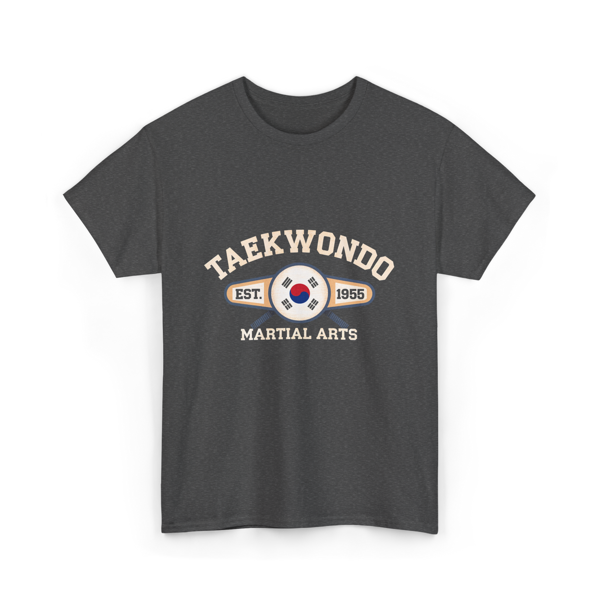Taekwondo Established Martial Arts T-Shirt - Dark Heather