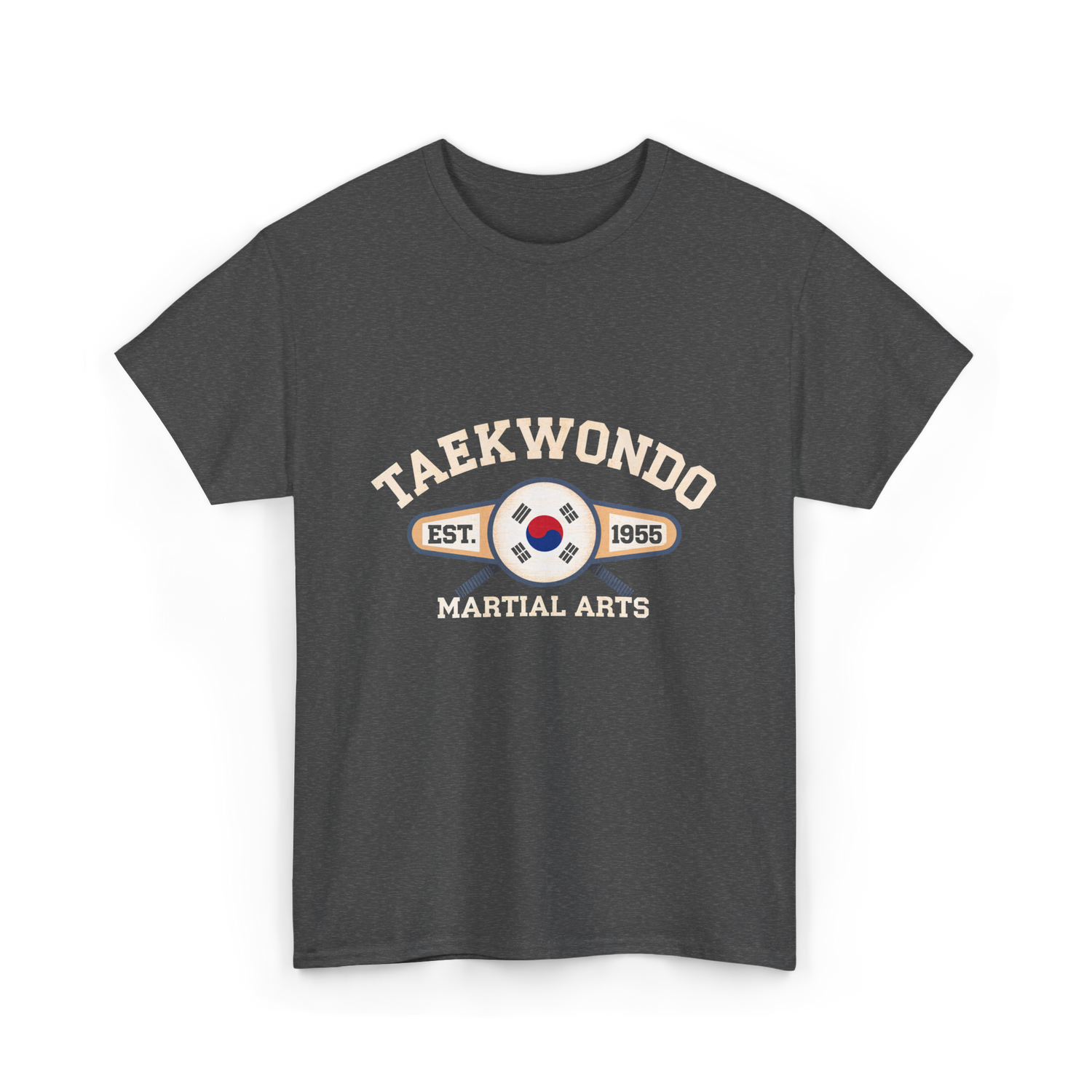 Taekwondo Established Martial Arts T-Shirt - Dark Heather