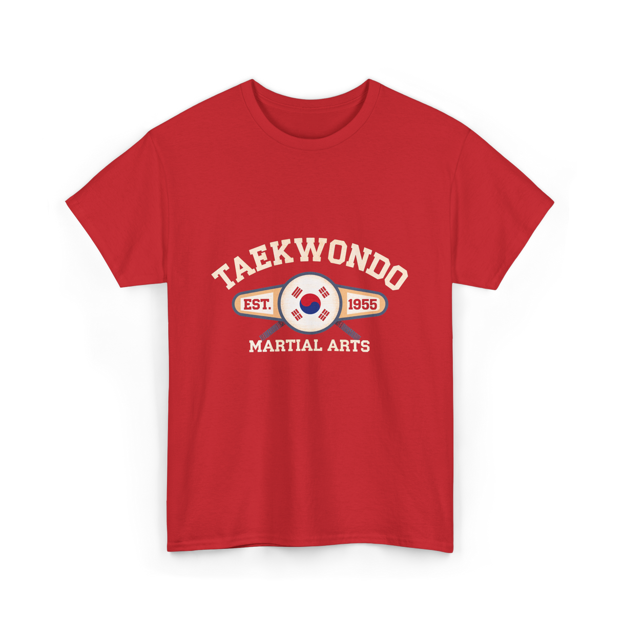 Taekwondo Established Martial Arts T-Shirt - Red