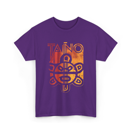 Taino Art Taino Culture T-Shirt - Purple