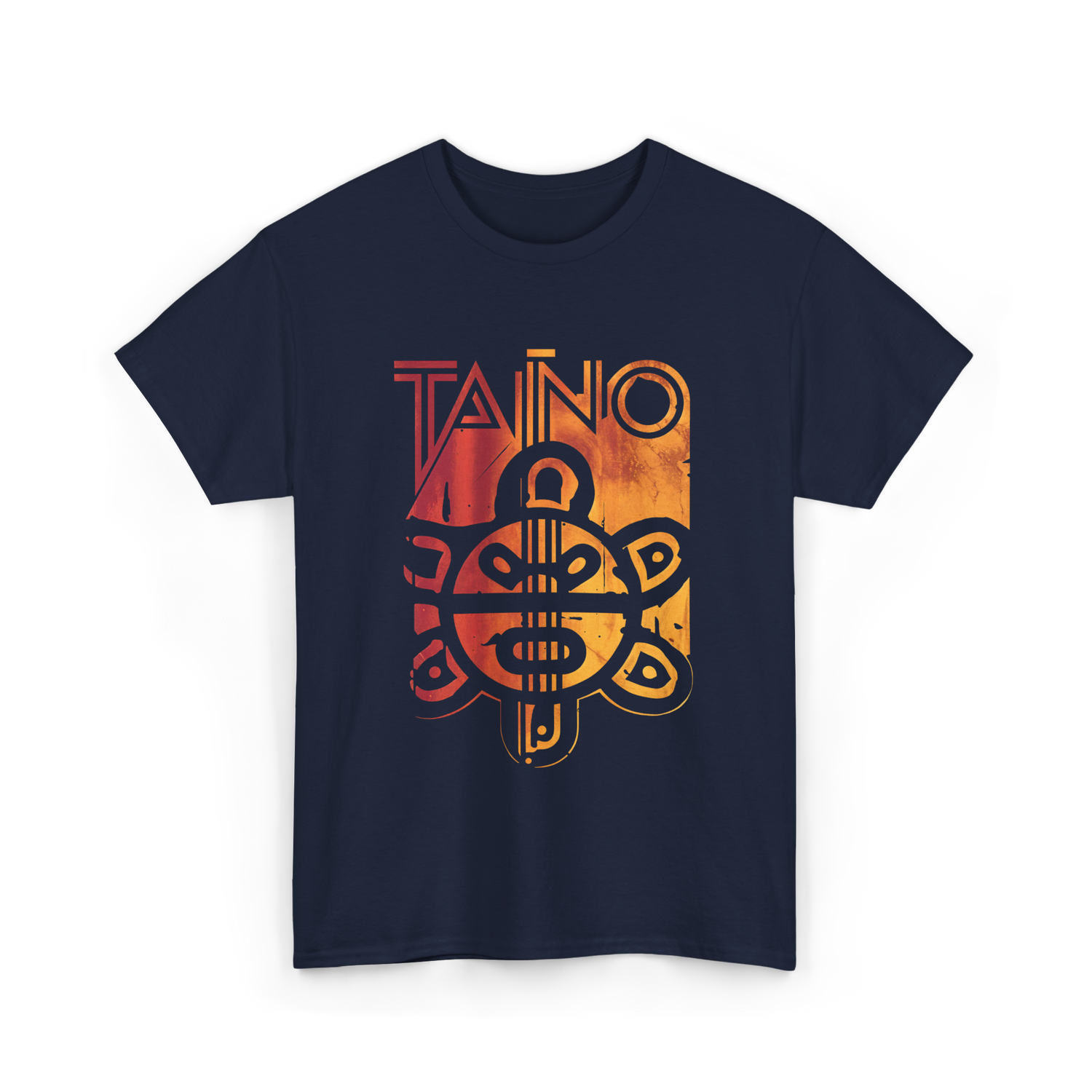 Taino Art Taino Culture T-Shirt - Navy