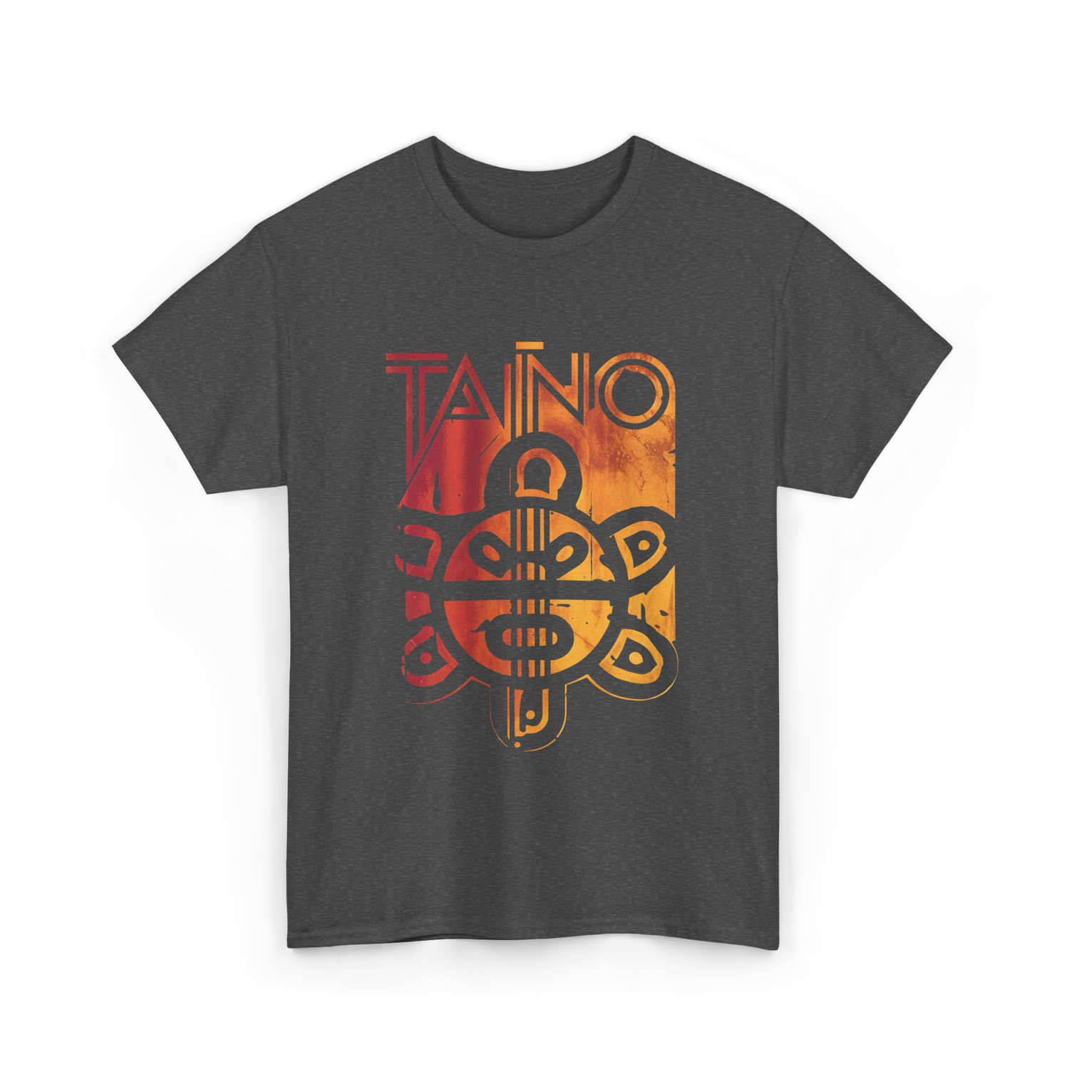 Taino Art Taino Culture T-Shirt - Dark Heather