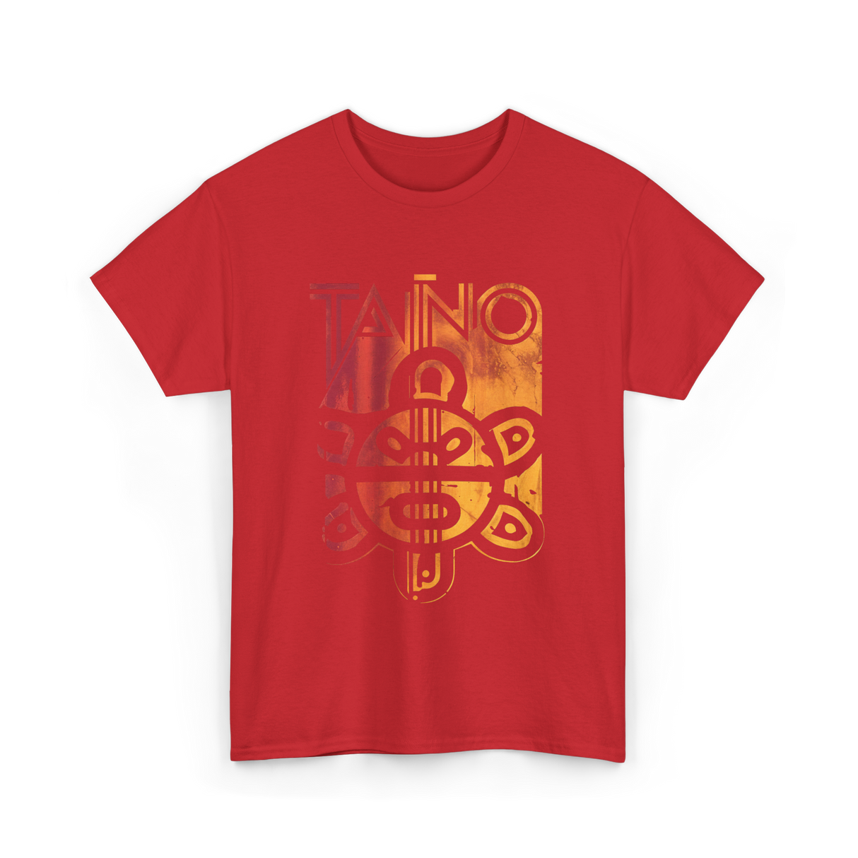 Taino Art Taino Culture T-Shirt - Red