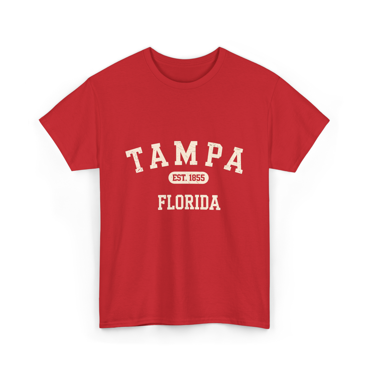 Tampa Florida Vintage Tampa T-Shirt - Red