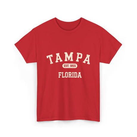 Tampa Florida Vintage Tampa T-Shirt - Red