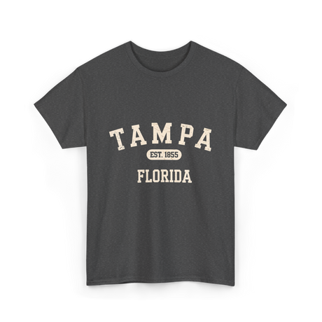 Tampa Florida Vintage Tampa T-Shirt - Dark Heather