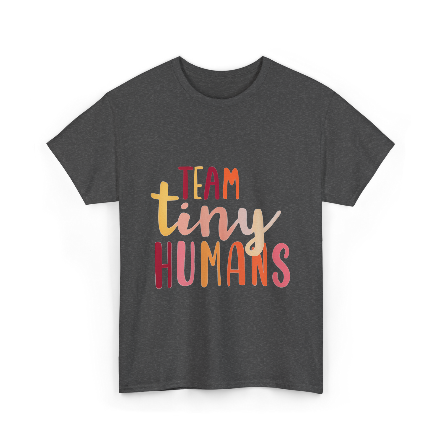 Team Tiny Humans Neonatal Care T-Shirt - Dark Heather