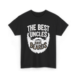 The Best Uncles Bearded Men T-Shirt - Black