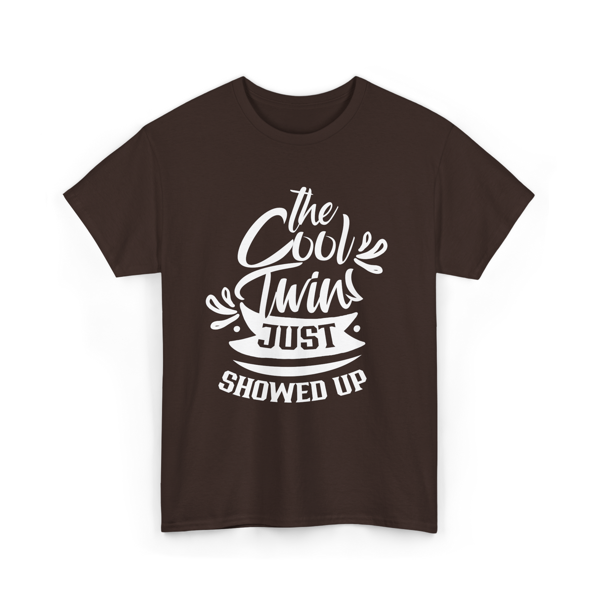 the cool twins just twins T-Shirt - Dark Chocolate
