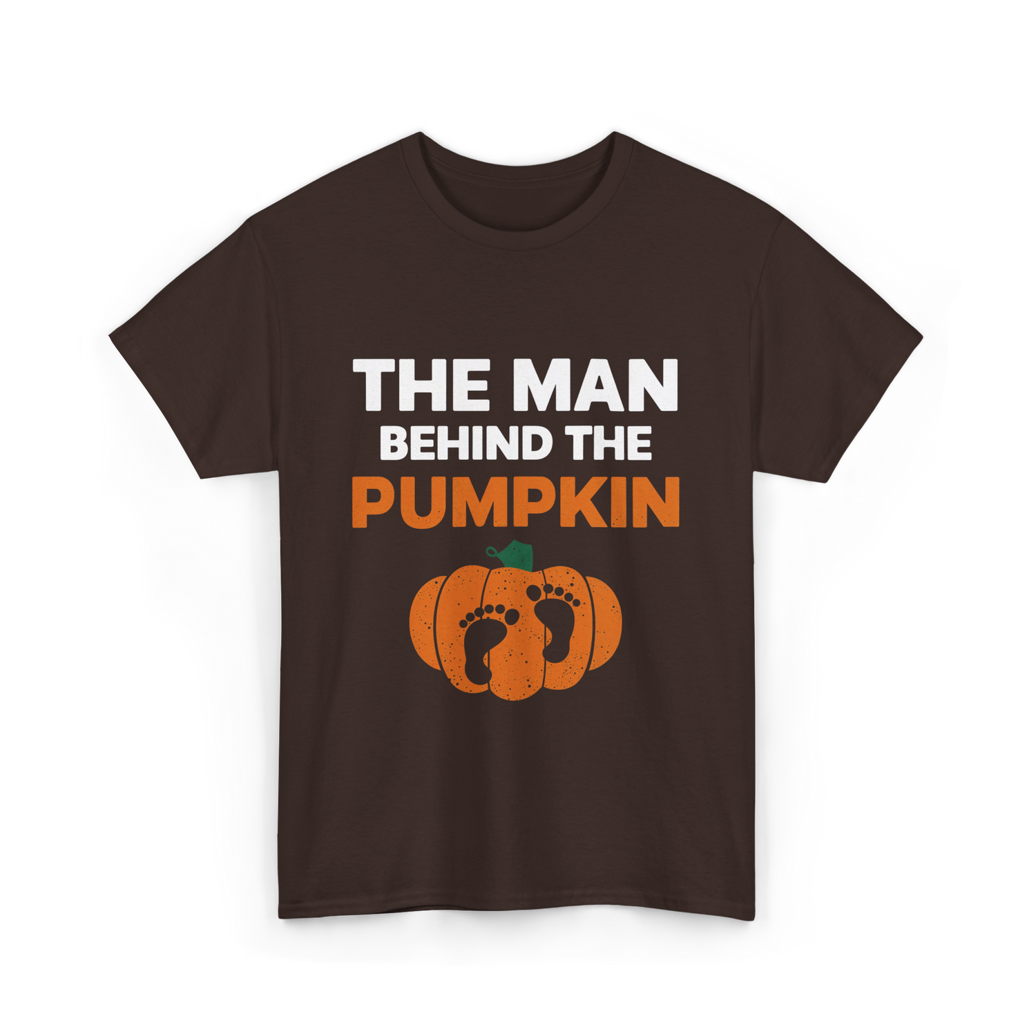 The Person Behind Pumpkin T-Shirt - Dark Chocolate