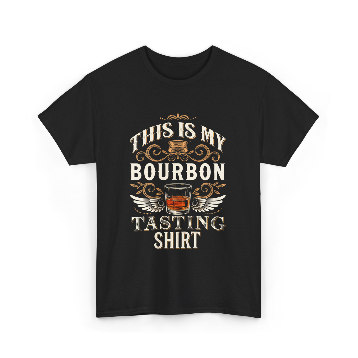 This Is My Bourbon Tasting Bourbon T-Shirt - Black