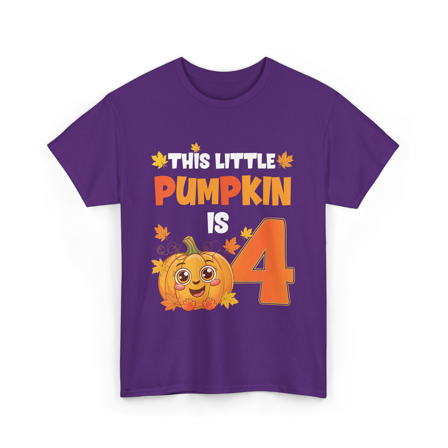 This Little Pumpkin 4 Pumpkin T-Shirt - Purple